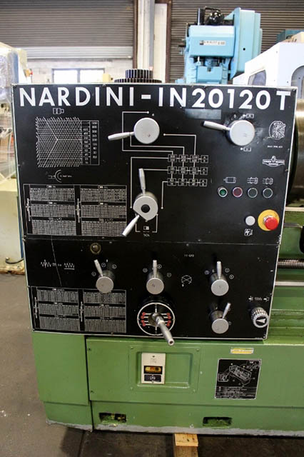 20" x 120" NARDINI ... LATHE 4-3/4" SPINDLE HOLE